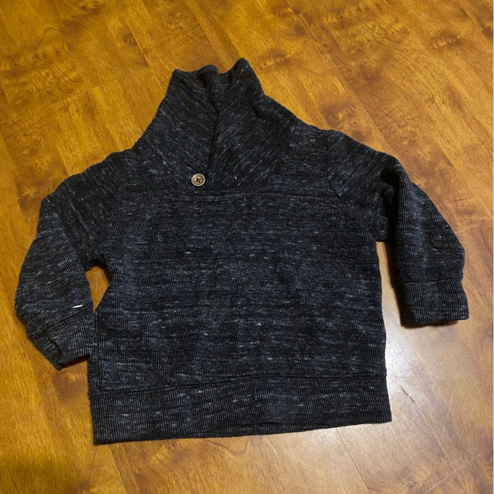 Dark grey high neck sweater